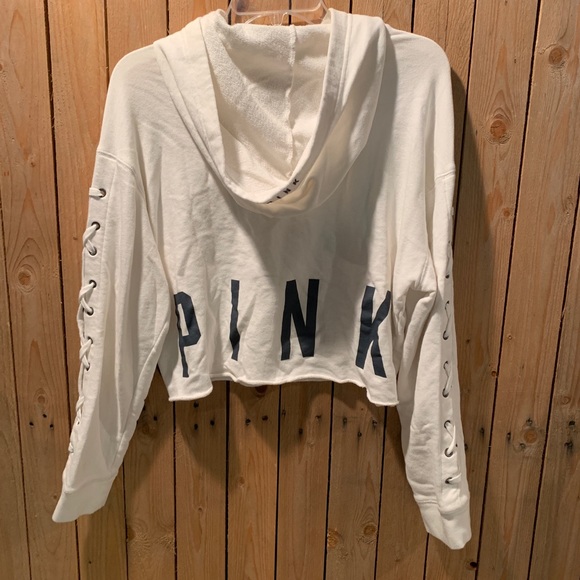 PINK Victoria's Secret Tops - VS Pink Crop Hoodie